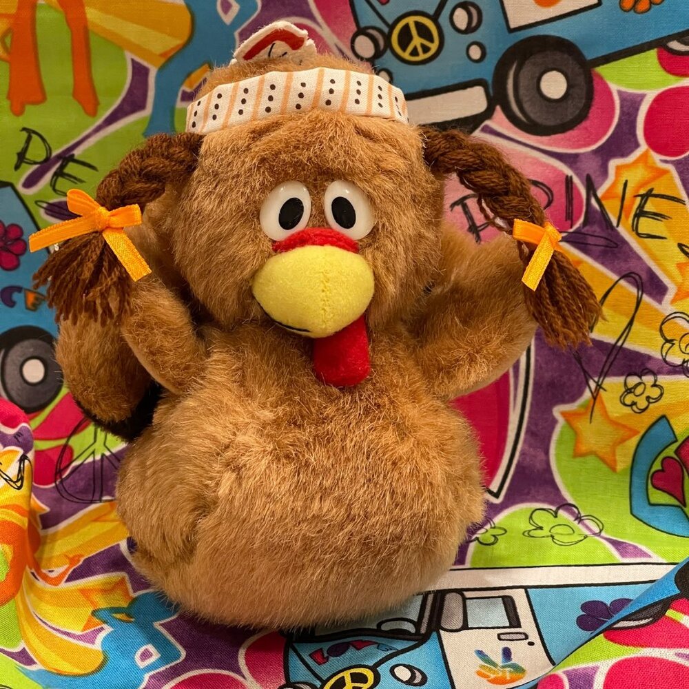 Russ Berrie Giblet Thanksgiving Turkey Plush 5"